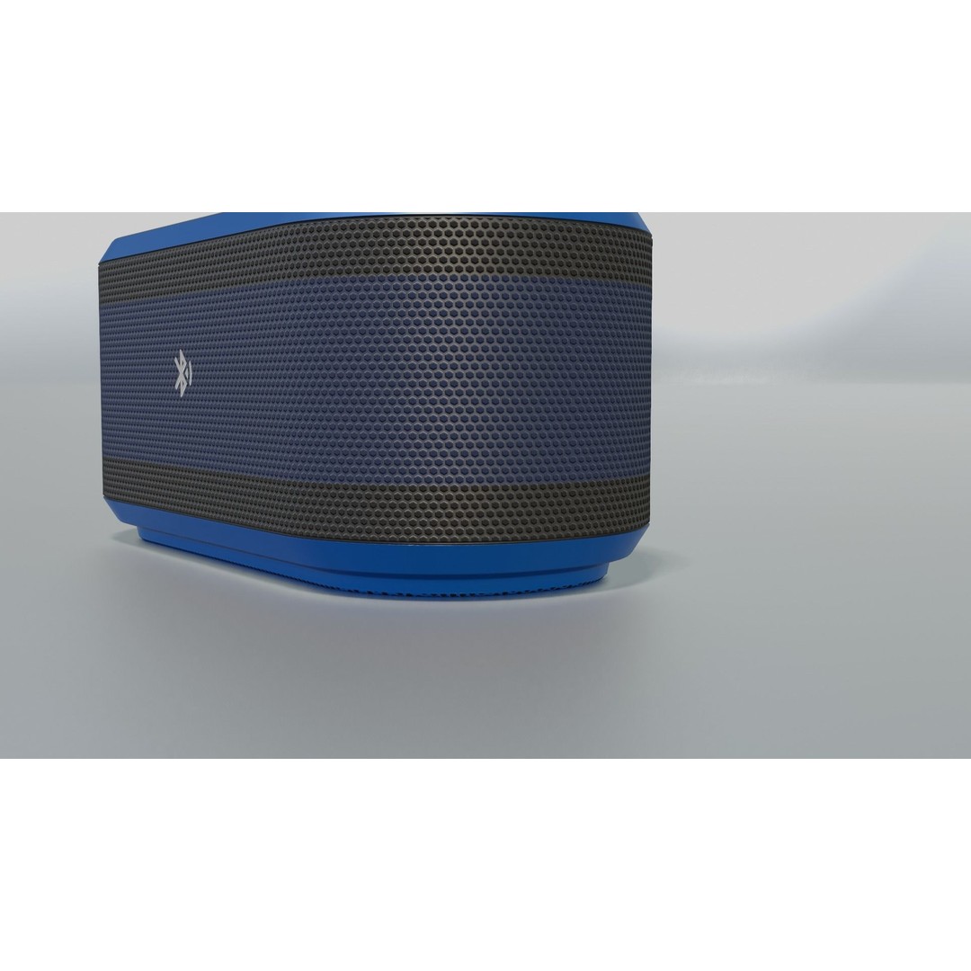 Bluetooth Speaker 3D Model – Low Poly Game Asset, FBX, PBR Textures - View 8