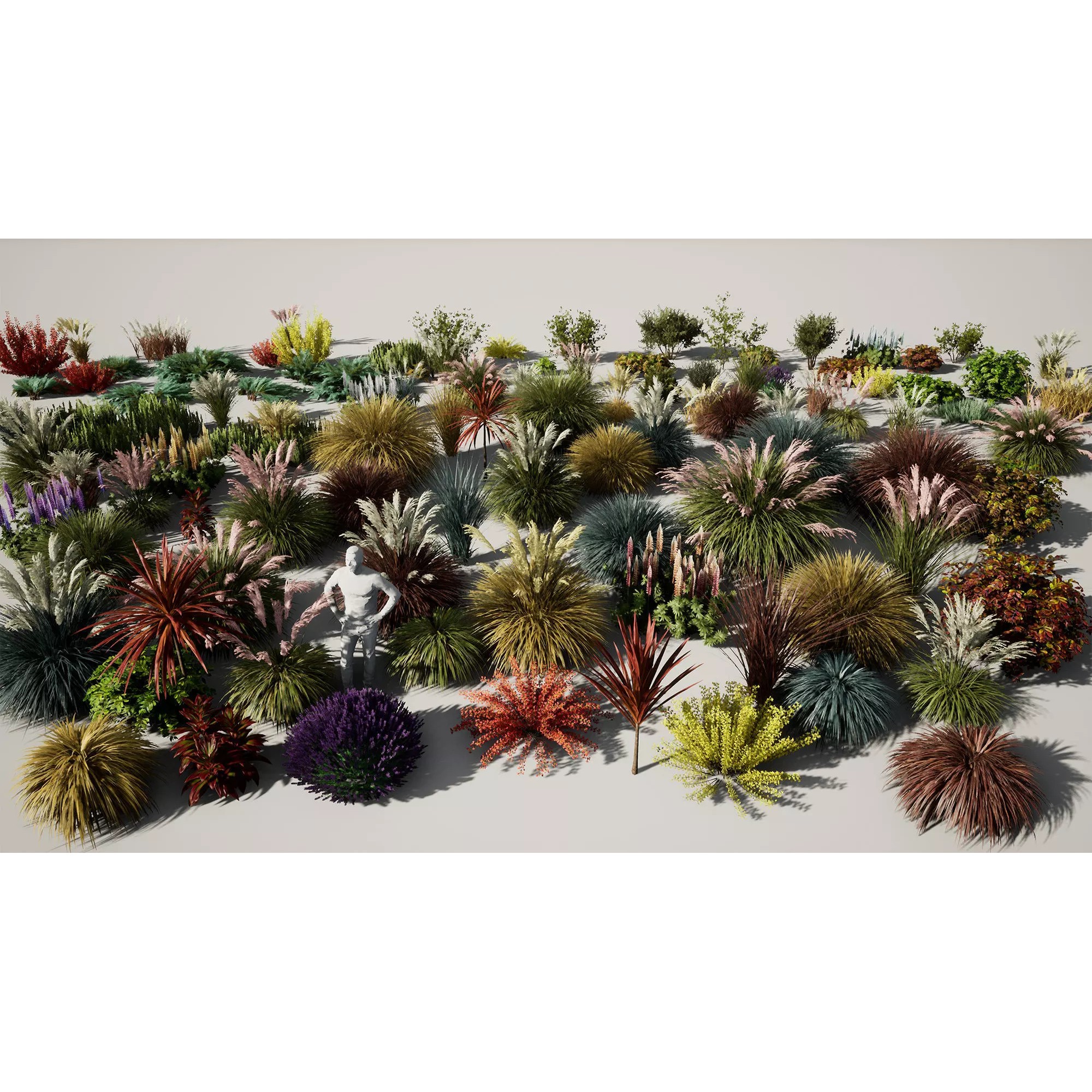 YarovoiPlantsPack - Low-Poly Game-Ready 3D Model - View 2