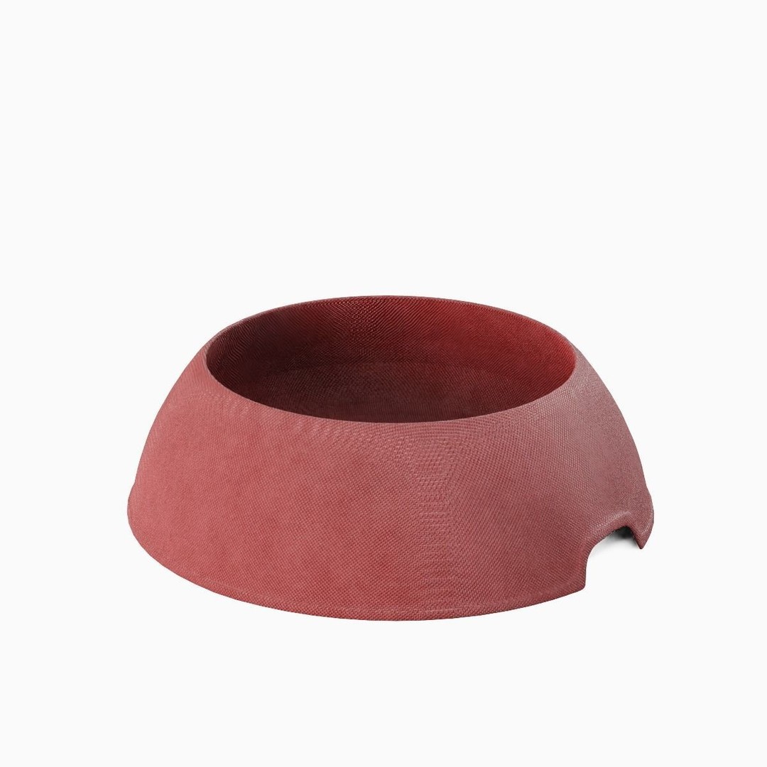 Plastic Dog Bowl 3D Model – Low Poly Game Asset, FBX, Blender - View 3