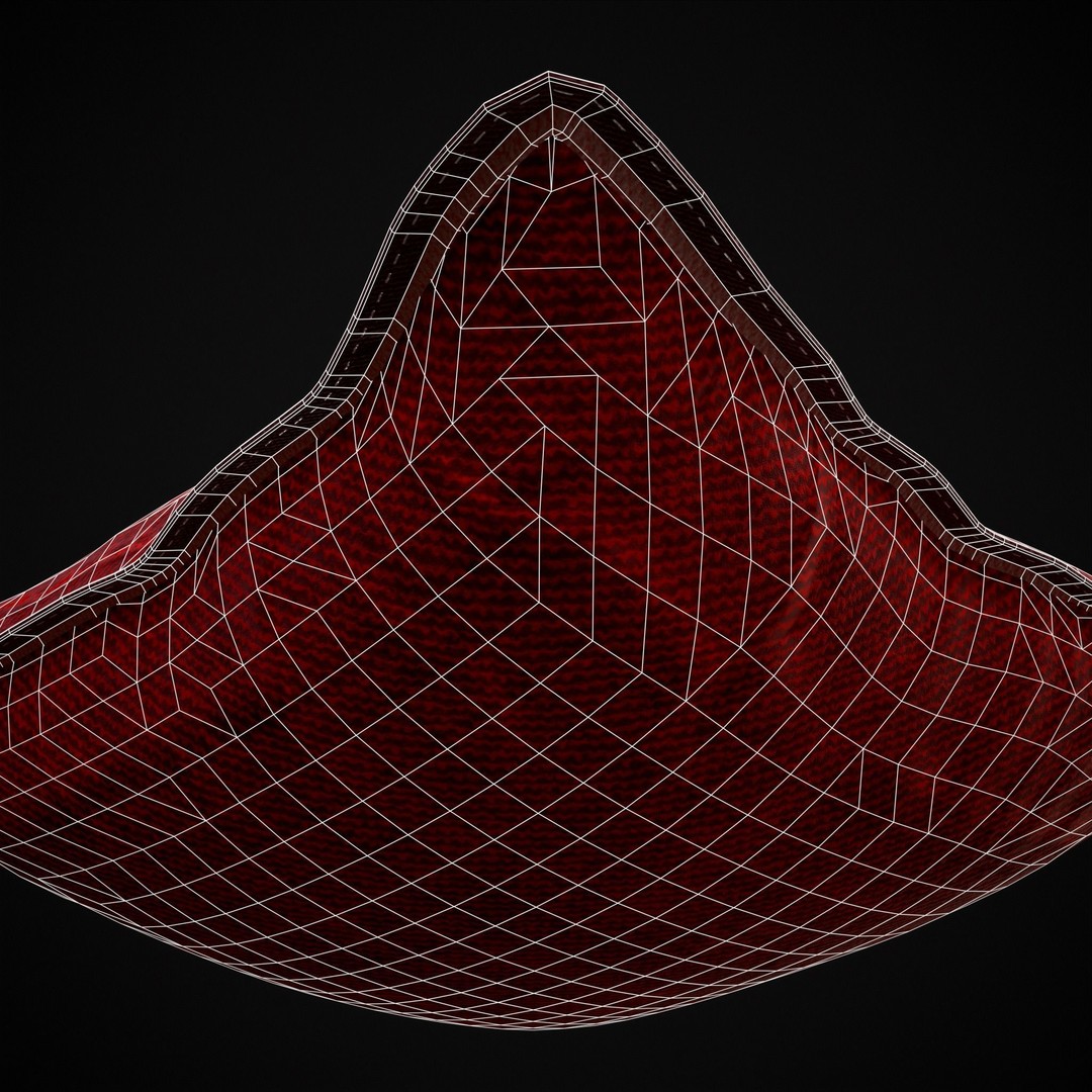 Be Mine Valentine Pillow 3D Model – Low Poly PBR Asset, FBX & OBJ - View 19