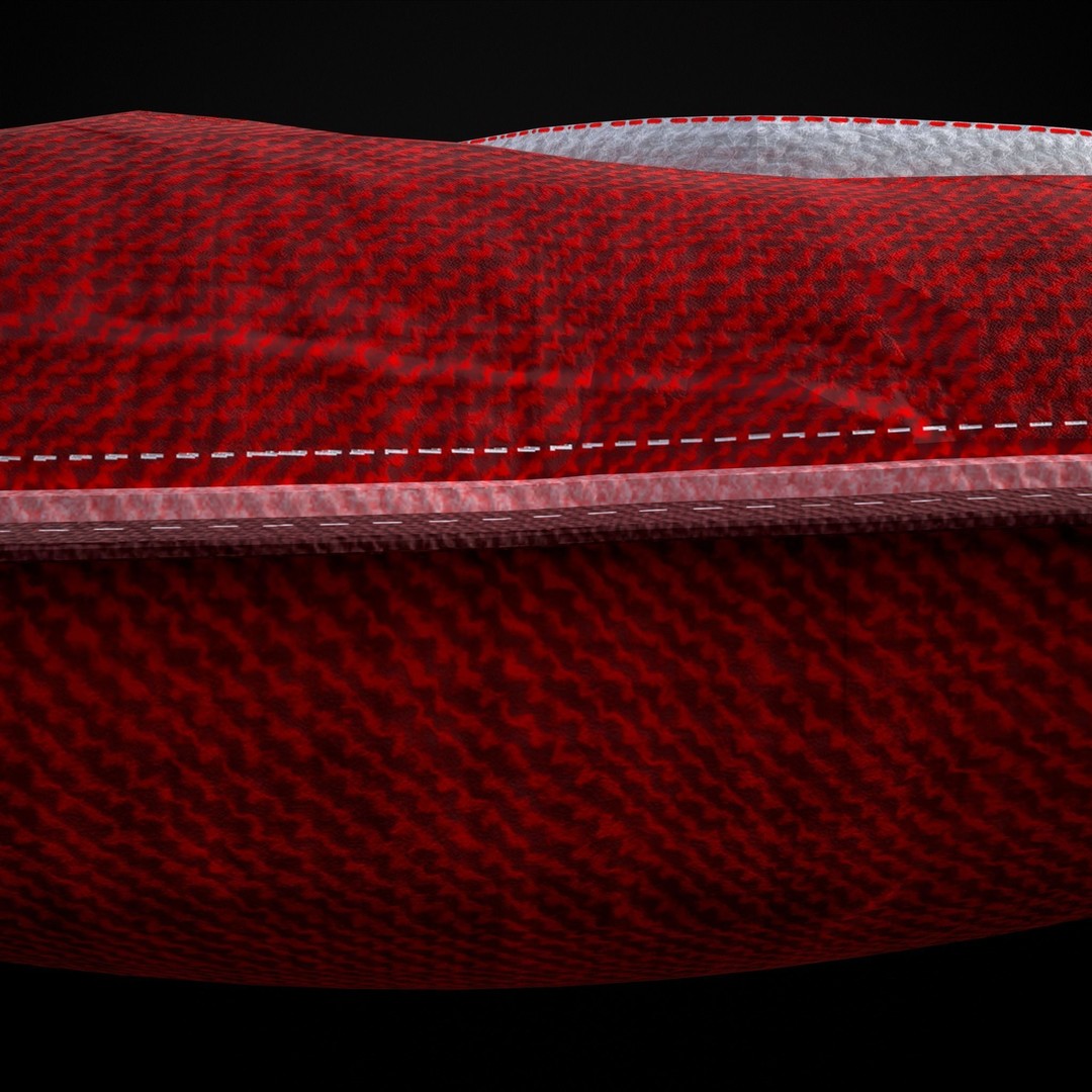 Be Mine Valentine Pillow 3D Model – Low Poly PBR Asset, FBX & OBJ - View 8