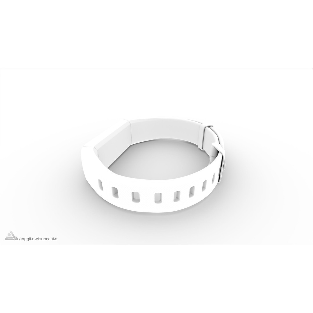 Fitness Tracker 3D Model – Low Poly PBR Asset, FBX - View 19