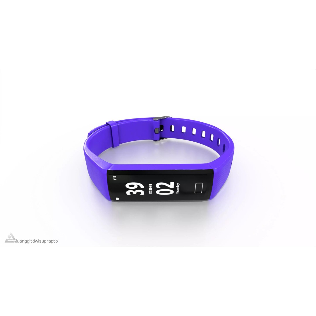 Fitness Tracker 3D Model – Low Poly PBR Asset, FBX - View 2