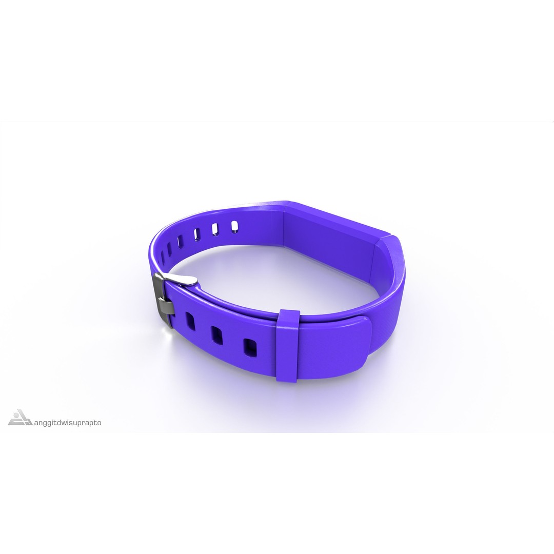 Fitness Tracker 3D Model – Low Poly PBR Asset, FBX - View 6
