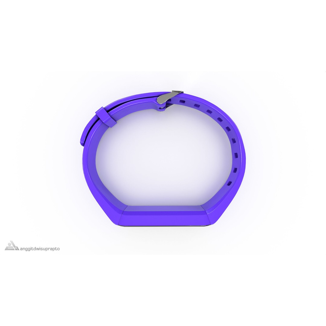Fitness Tracker 3D Model – Low Poly PBR Asset, FBX - View 7