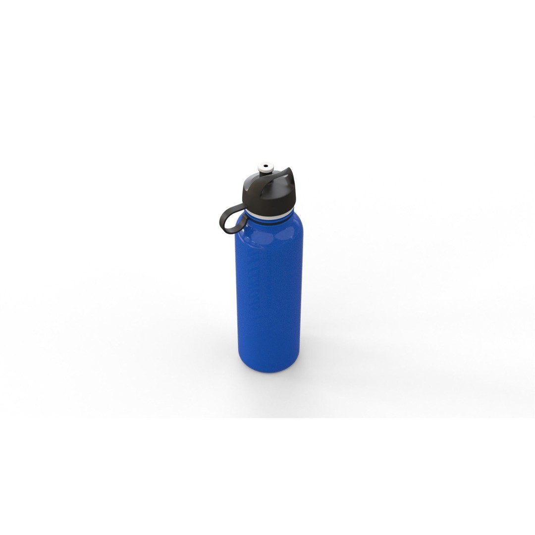 Sports Water Bottle 3D Model – PBR Textures, FBX Format - View 4