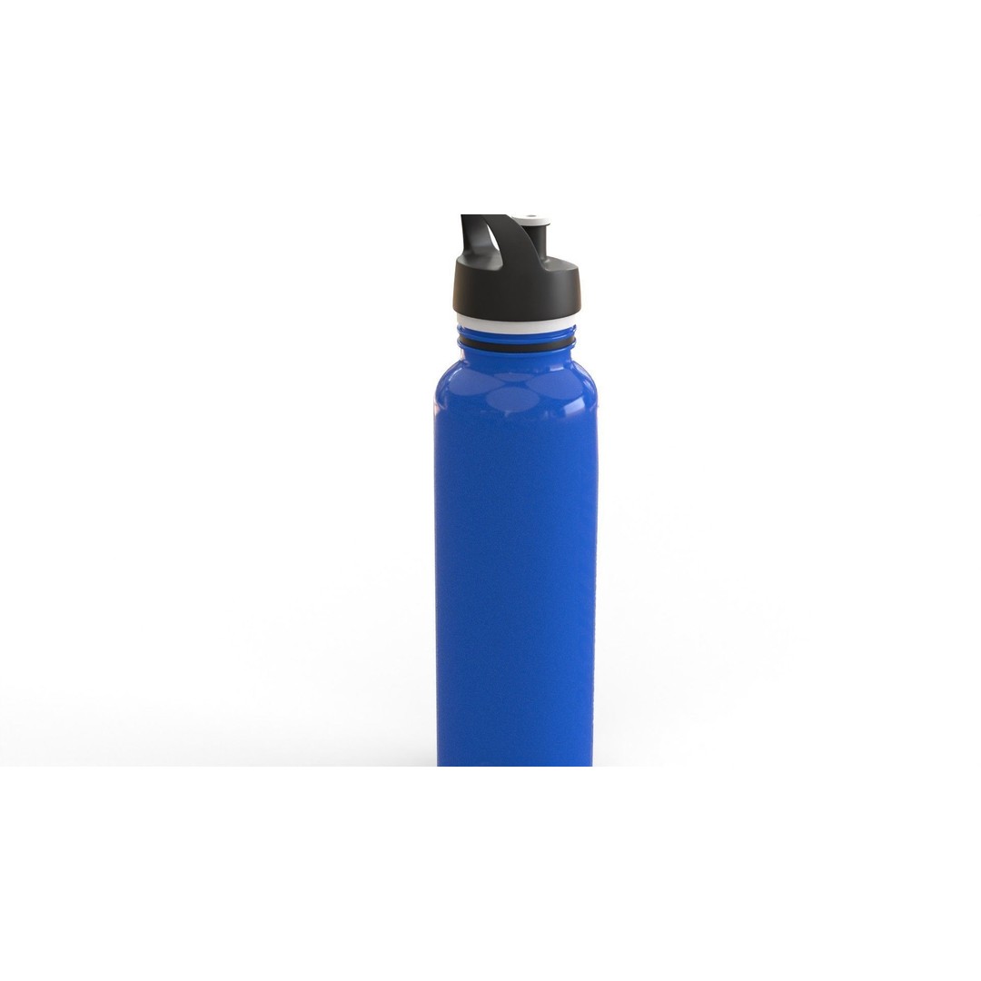 Sports Water Bottle 3D Model – PBR Textures, FBX Format - View 6