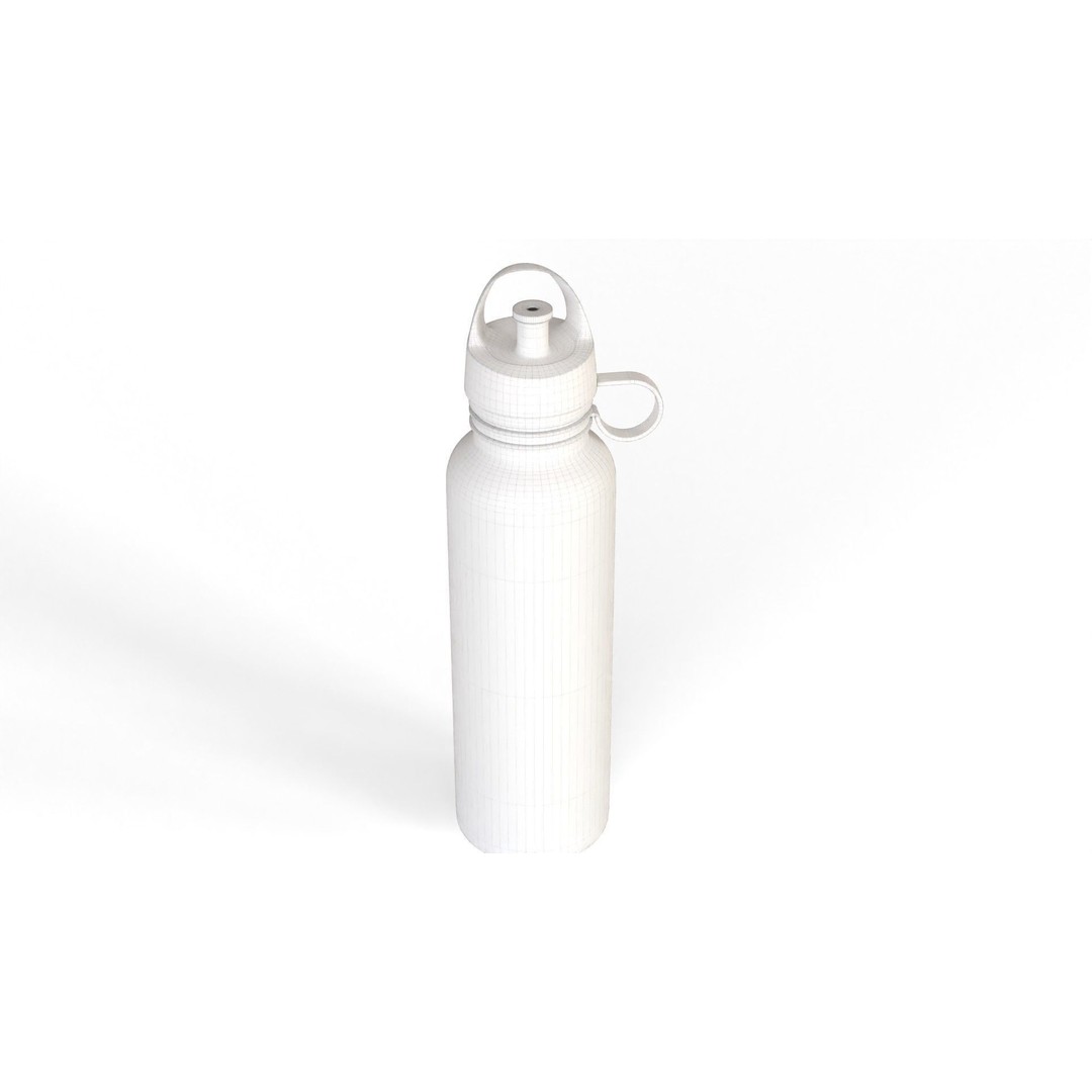 Sports Water Bottle 3D Model – PBR Textures, FBX Format - View 8