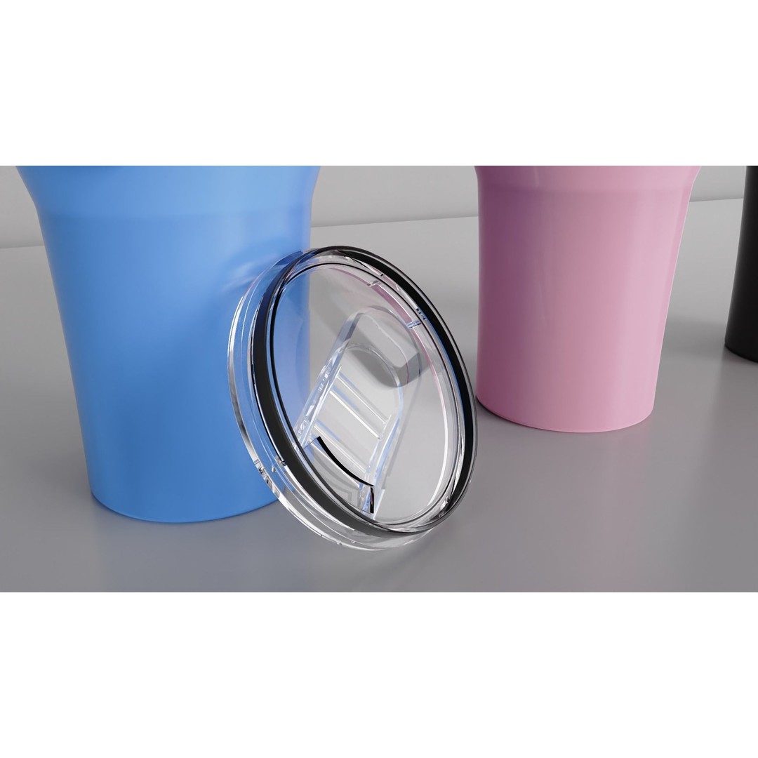 Mug Tumbler 3D Model – Insulated Container 650ml, FBX - View 10