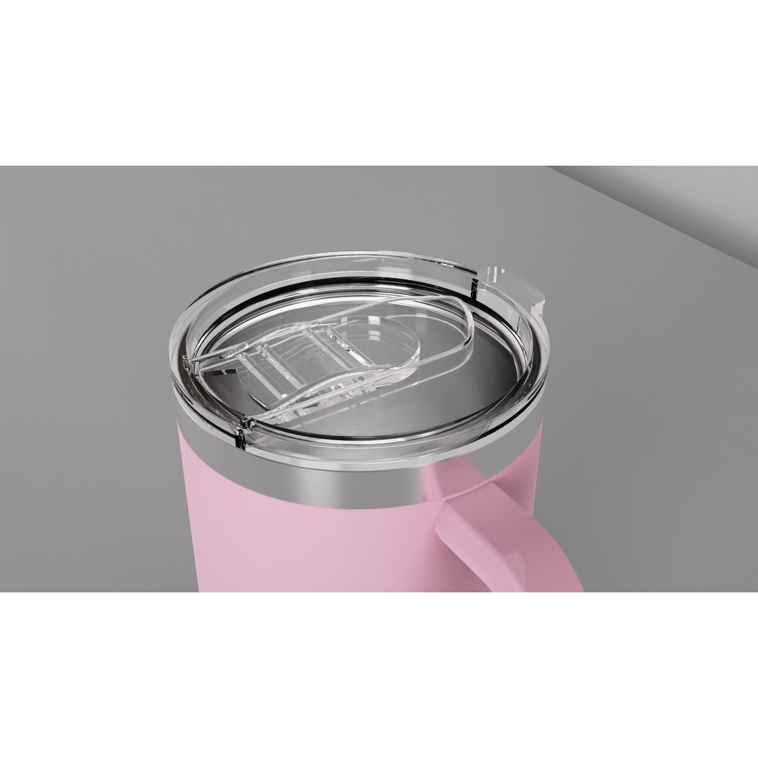 Mug Tumbler 3D Model – Insulated Container 650ml, FBX - View 4