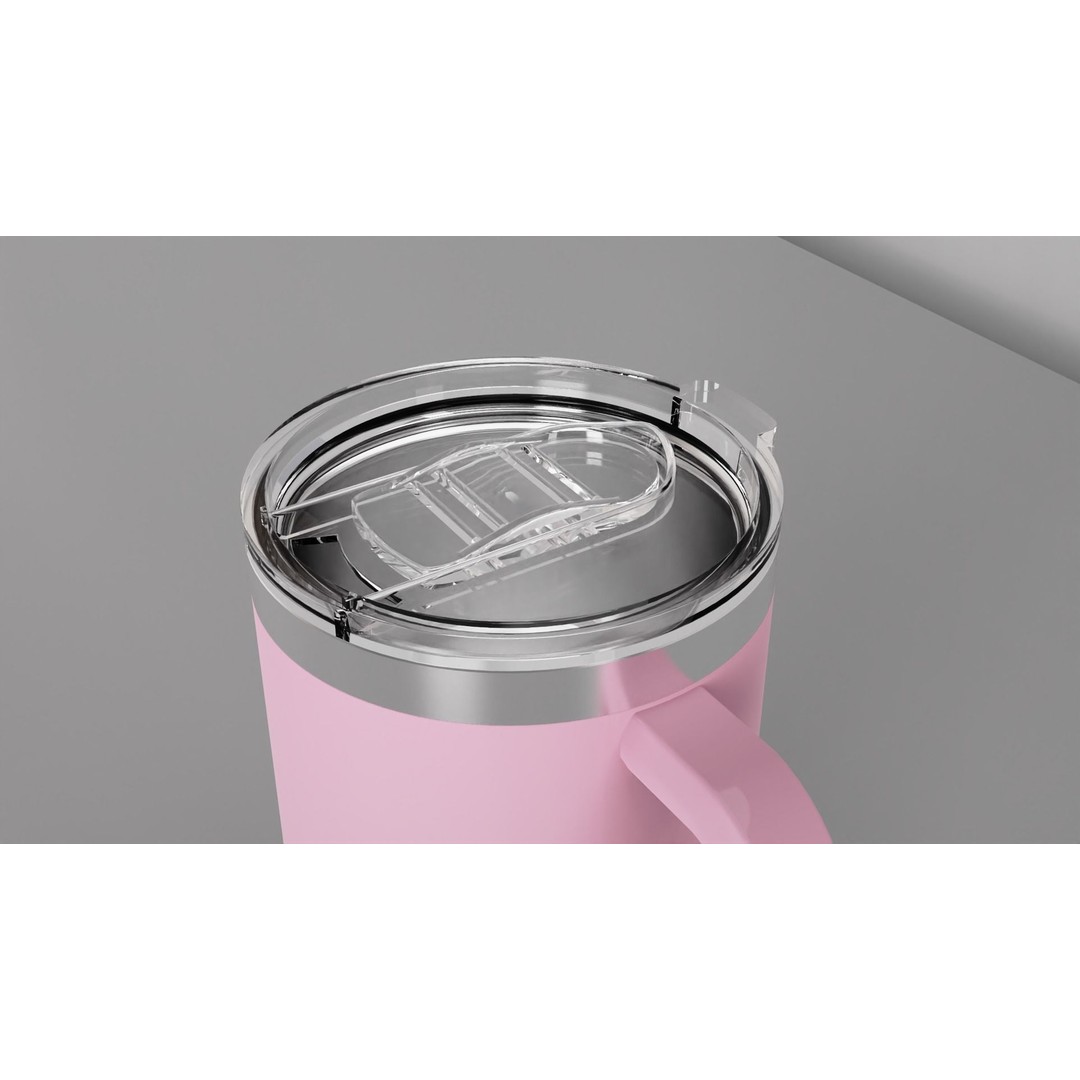 Mug Tumbler 3D Model – Insulated Container 650ml, FBX - View 5