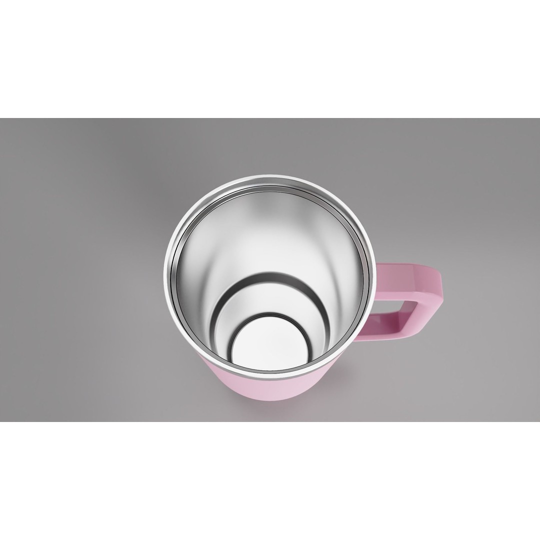 Mug Tumbler 3D Model – Insulated Container 650ml, FBX - View 9