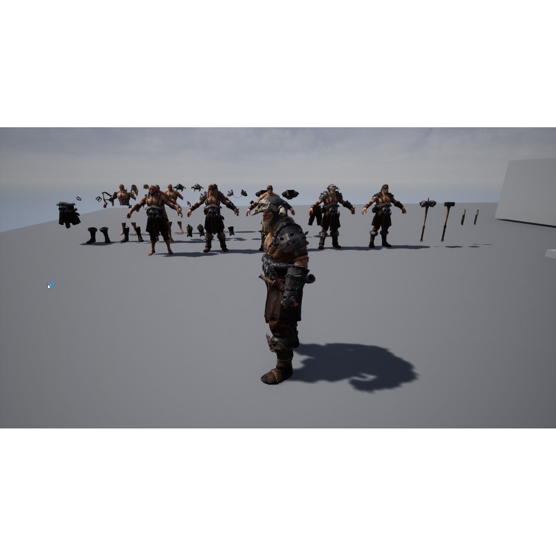 Viking Raider - Low-Poly Game-Ready 3D Model - View 26