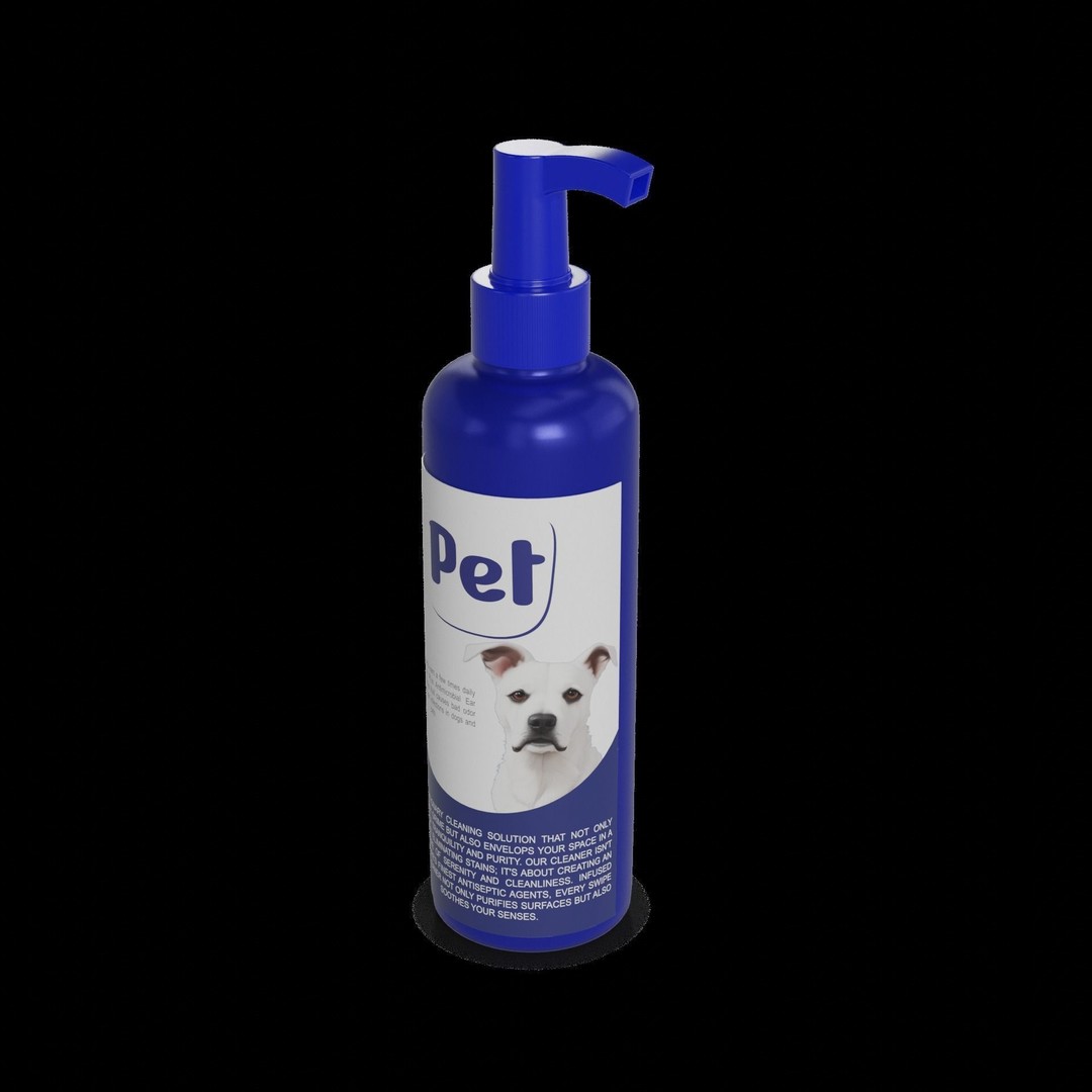 Pet Ear Cleaner 3D Model – Realistic Household Hygiene Asset, FBX