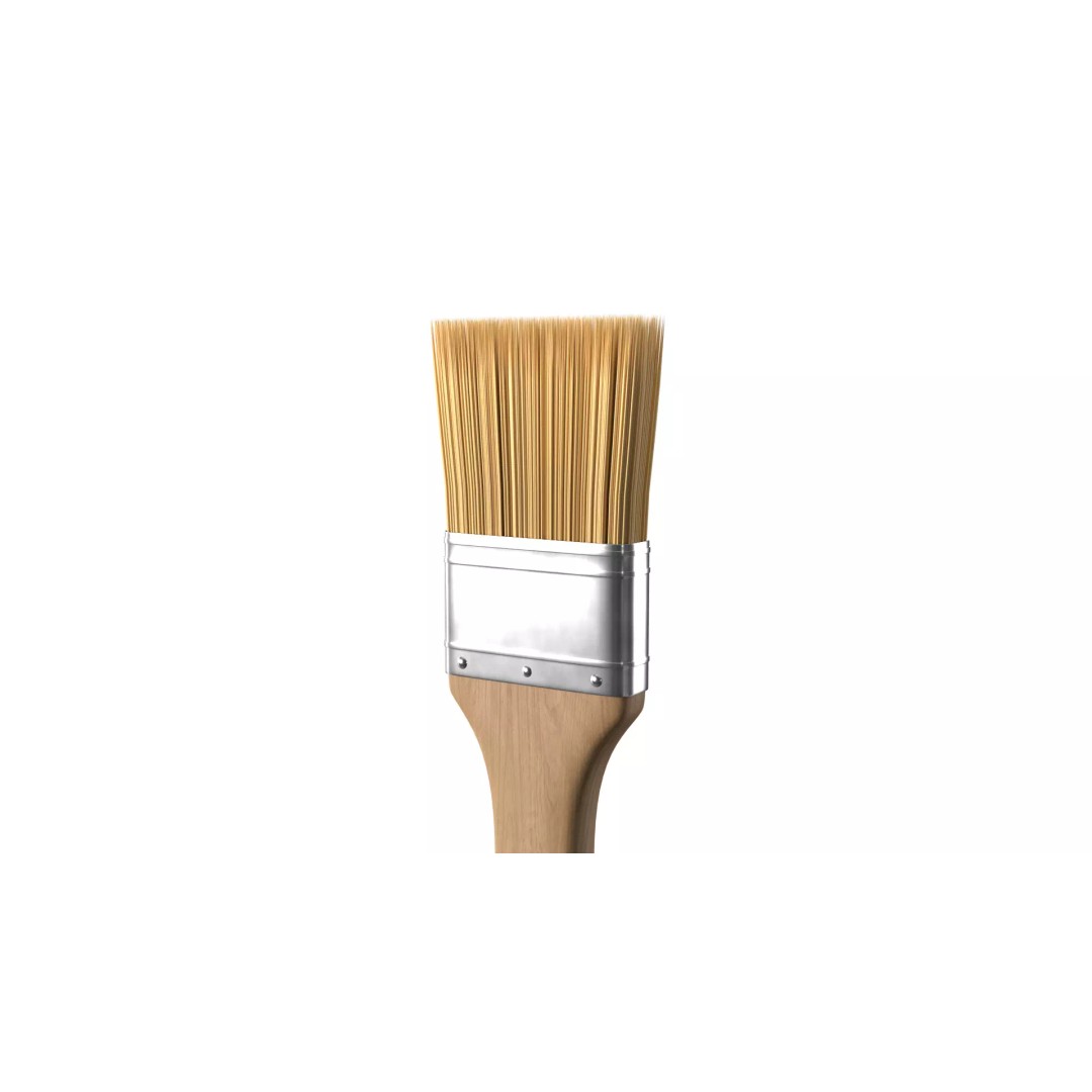 Paint Brush 3D Model – High Poly PBR Asset, FBX, OBJ, Blender - View 3