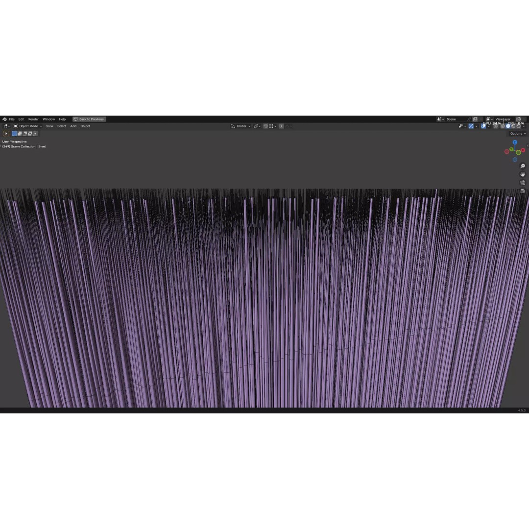 Paint Brush 3D Model – High Poly PBR Asset, FBX, OBJ, Blender - View 42