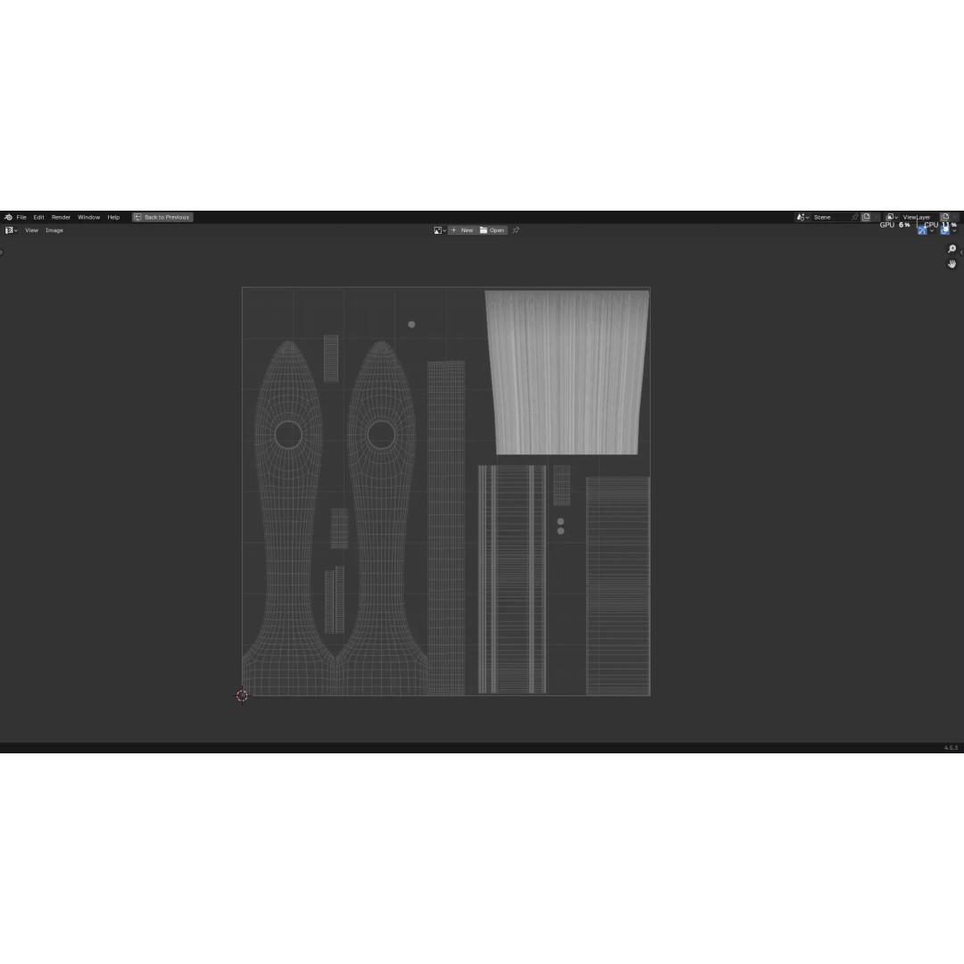 Paint Brush 3D Model – High Poly PBR Asset, FBX, OBJ, Blender - View 46