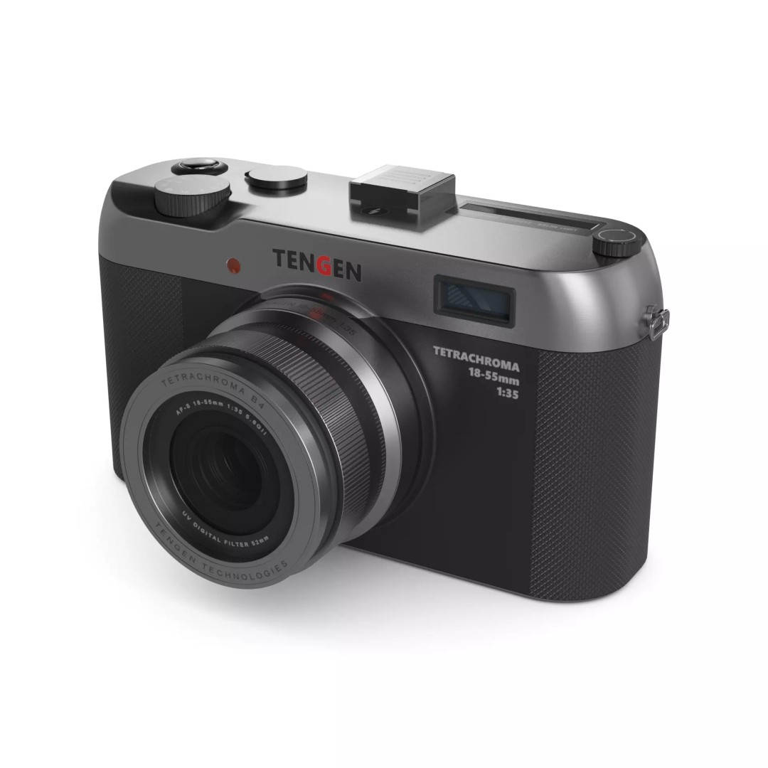 Digital Camera 3D Model – Low Poly PBR Asset, FBX - View 2