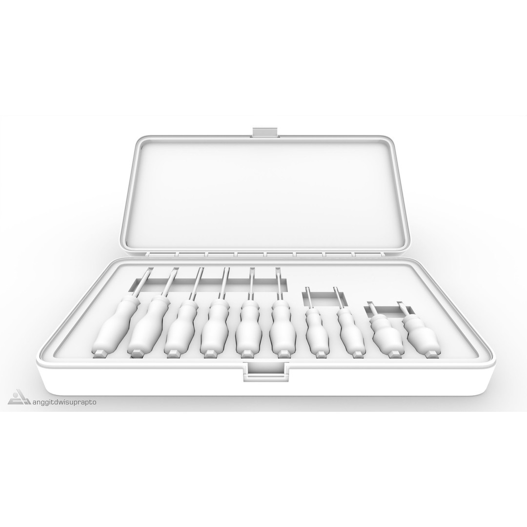 Screwdriver Set 3D Model – Realistic DIY Essentials, FBX - View 11