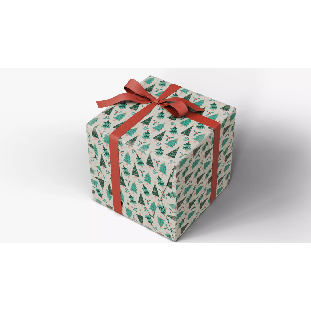 Christmas Gift Box 3D Model – Low Poly Collection for Rendering - View 16