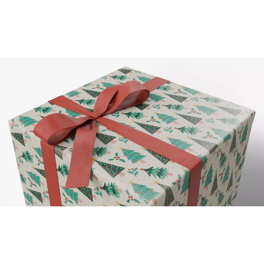 Christmas Gift Box 3D Model – Low Poly Collection for Rendering - View 17