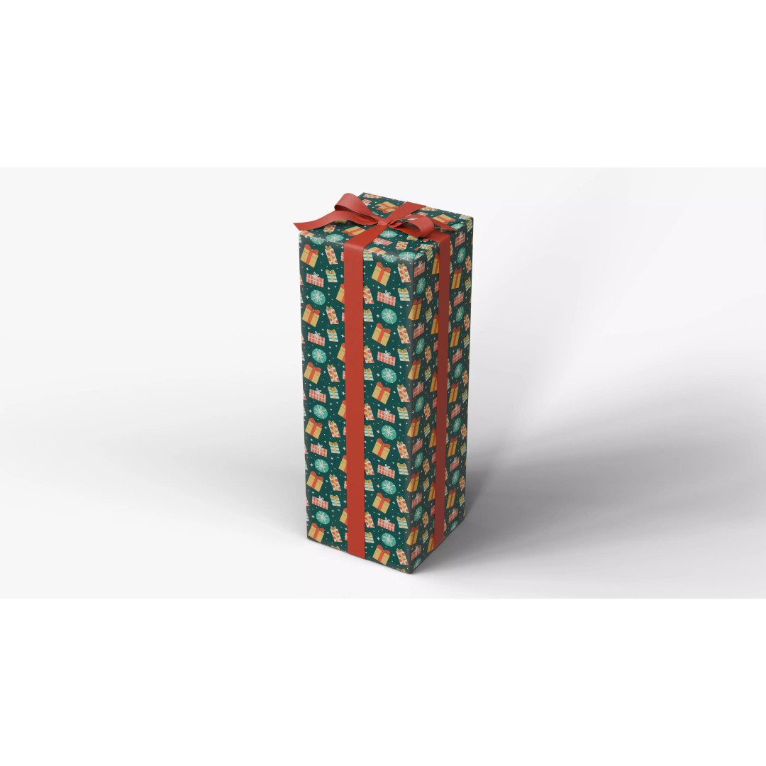 Christmas Gift Box 3D Model – Low Poly Collection for Rendering - View 18