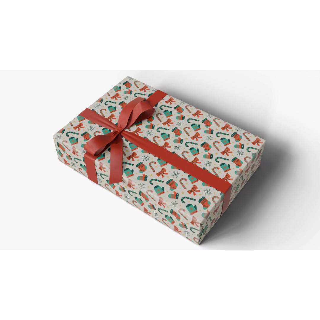 Christmas Gift Box 3D Model – Low Poly Collection for Rendering - View 4