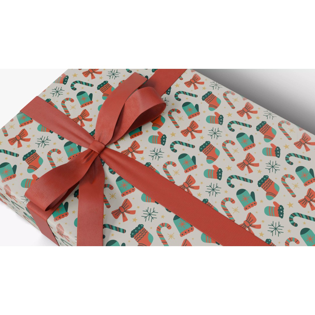 Christmas Gift Box 3D Model – Low Poly Collection for Rendering - View 5