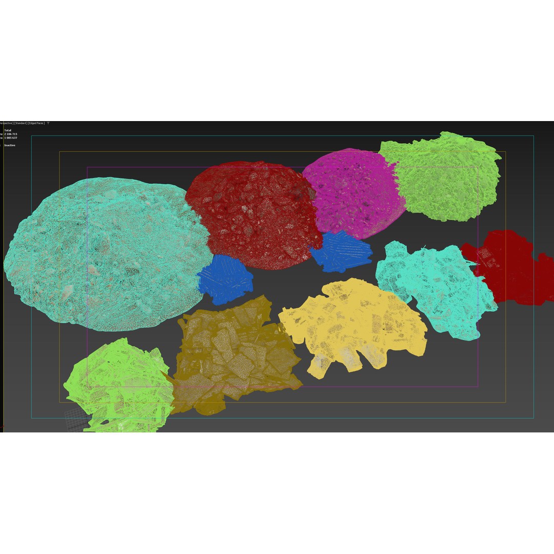 Household and Construction Waste 3D Model – 8K Scanned PBR Asset, FBX - View 25