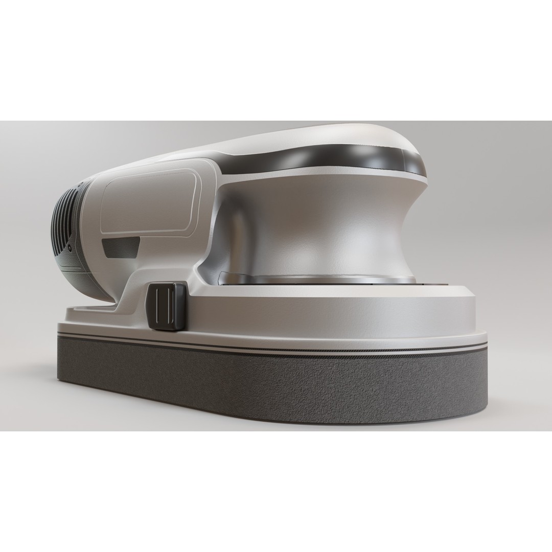 Electric Sander 3D Model – Realistic Low Poly Tool, FBX - View 10