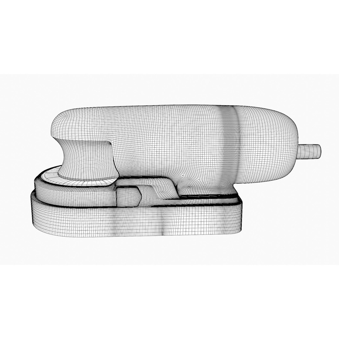 Electric Sander 3D Model – Realistic Low Poly Tool, FBX - View 15