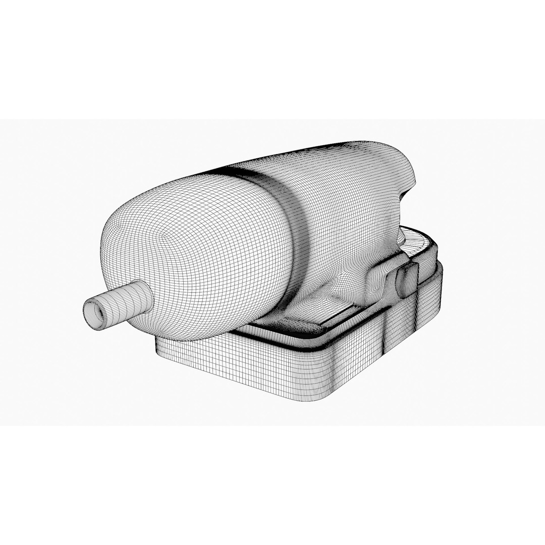 Electric Sander 3D Model – Realistic Low Poly Tool, FBX - View 18