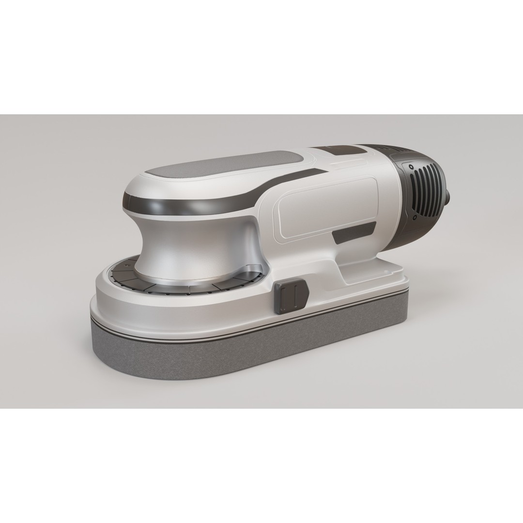 Electric Sander 3D Model – Realistic Low Poly Tool, FBX - View 3