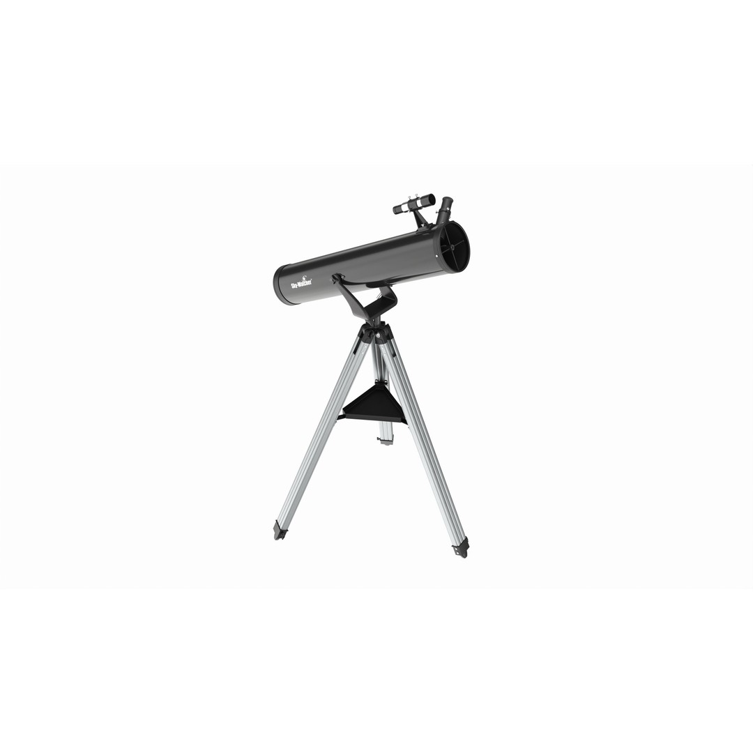 Newtonian Reflector Telescope 3D Model – PBR Game-Ready Asset, FBX, OBJ - View 3
