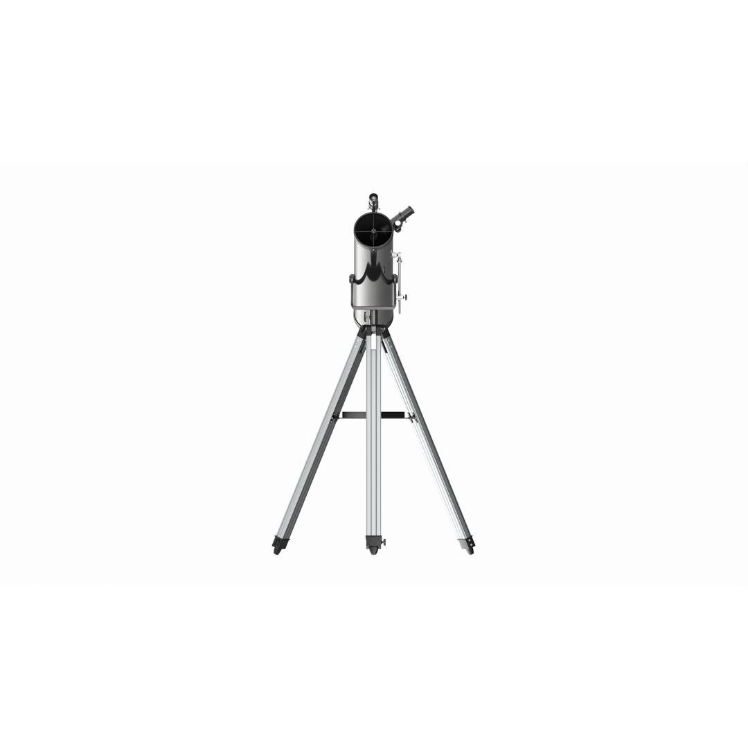 Newtonian Reflector Telescope 3D Model – PBR Game-Ready Asset, FBX, OBJ - View 7
