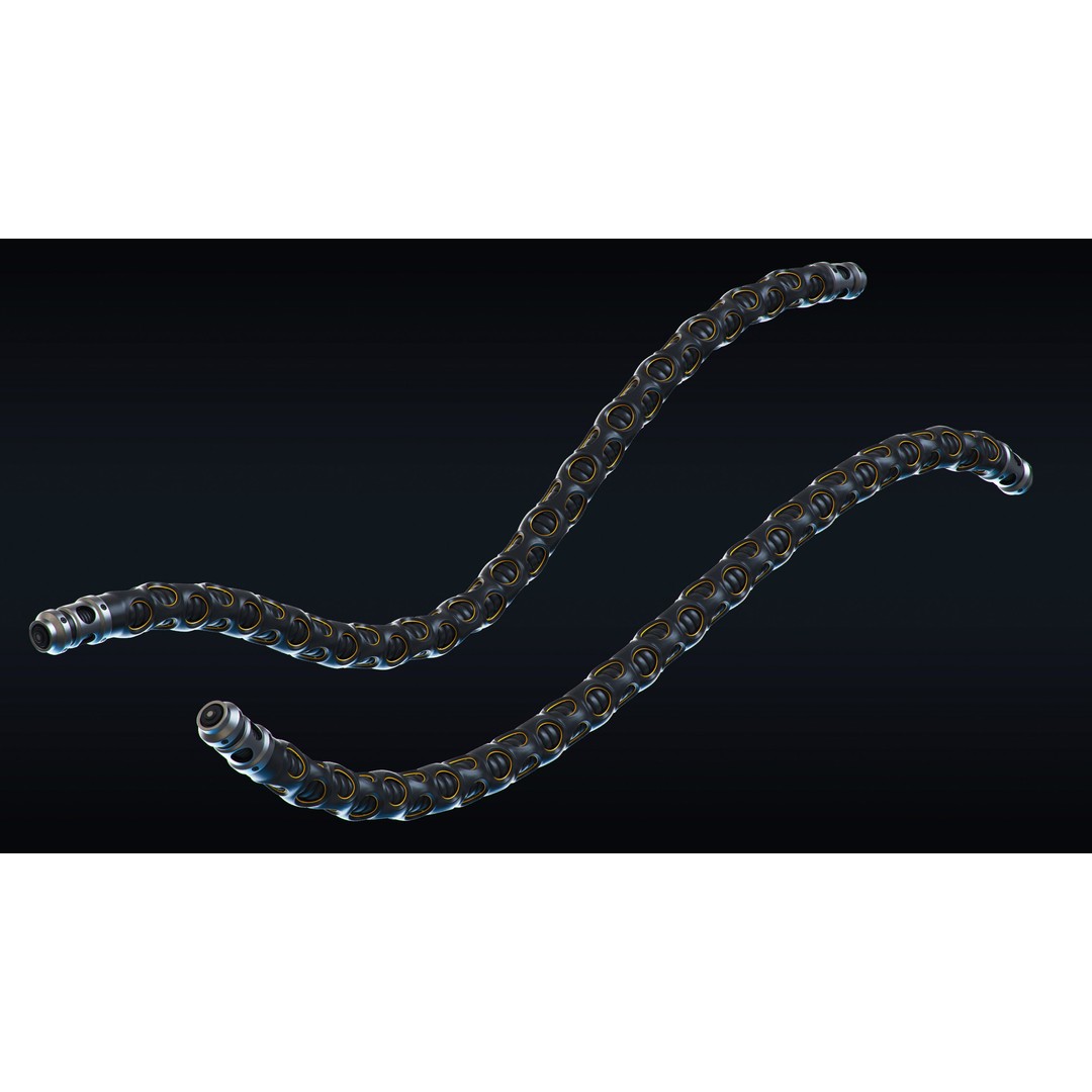 Cables and Wires 3D Model – Quad Mesh Topology, OBJ Format - View 13
