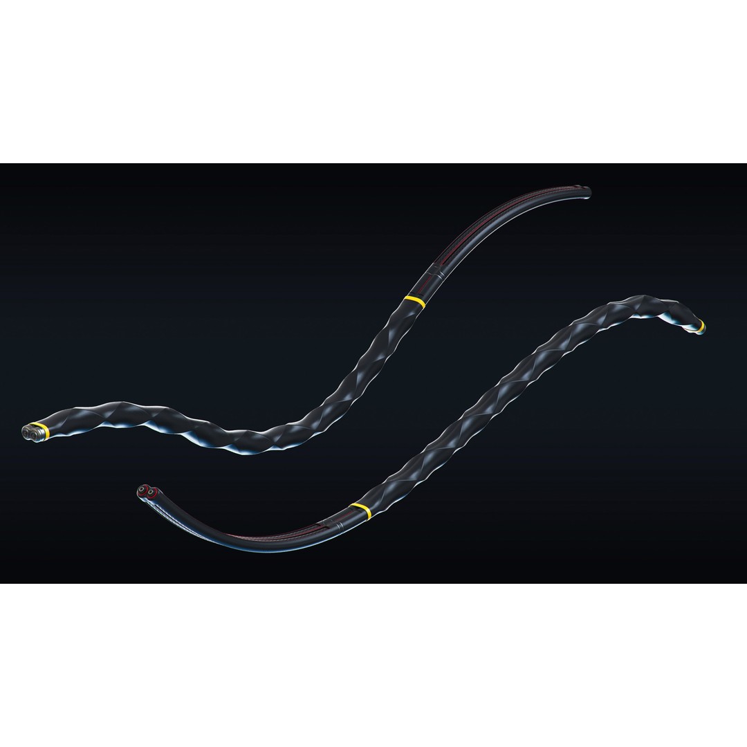Cables and Wires 3D Model – Quad Mesh Topology, OBJ Format - View 14