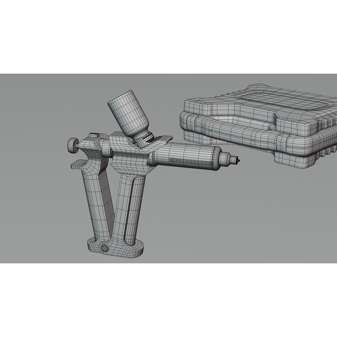 Serum Injection Kit 3D Model – Low Poly Medical Asset, PBR Textures - View 18