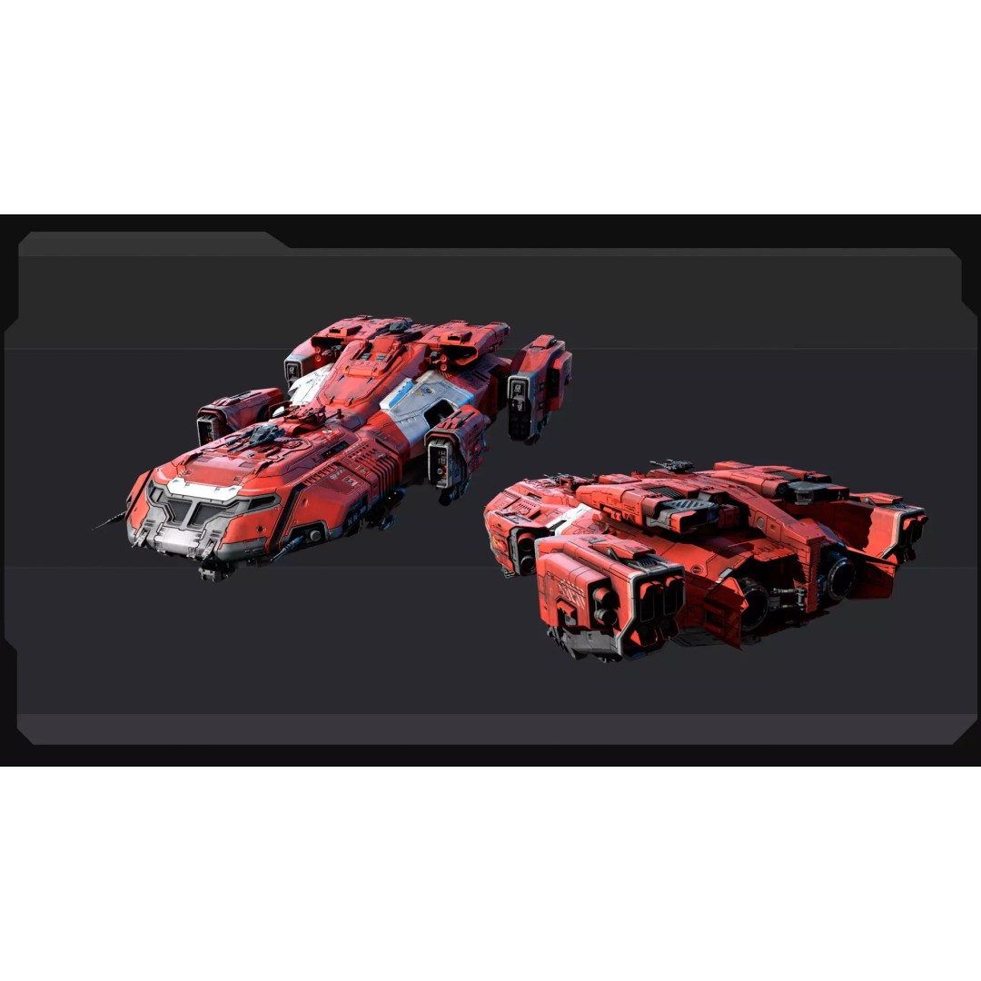 KAIZEN Starship Cruiser 3D Model – Low Poly PBR Spaceship, FBX - View 11