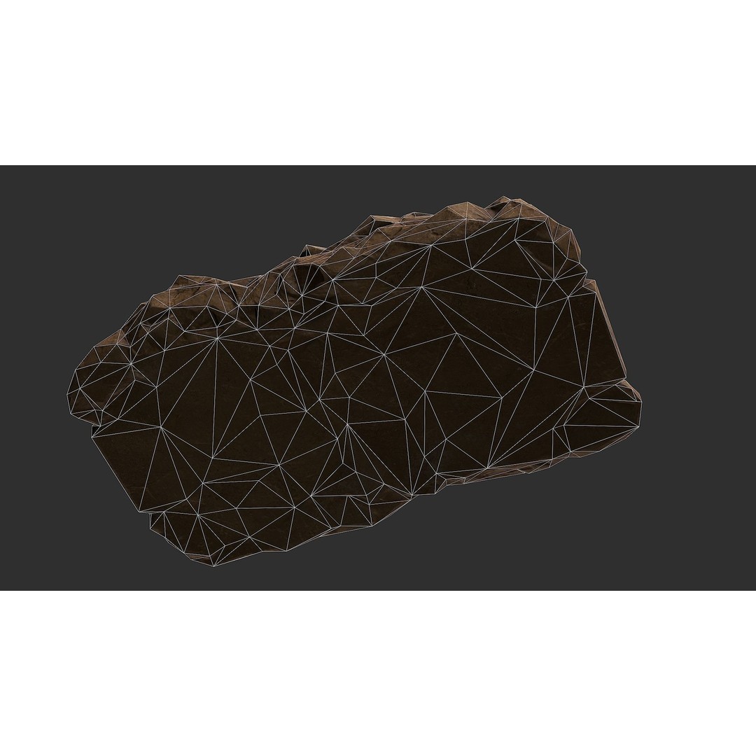 Stone Staircase 3D Model – Low Poly PBR Game Asset, FBX, OBJ