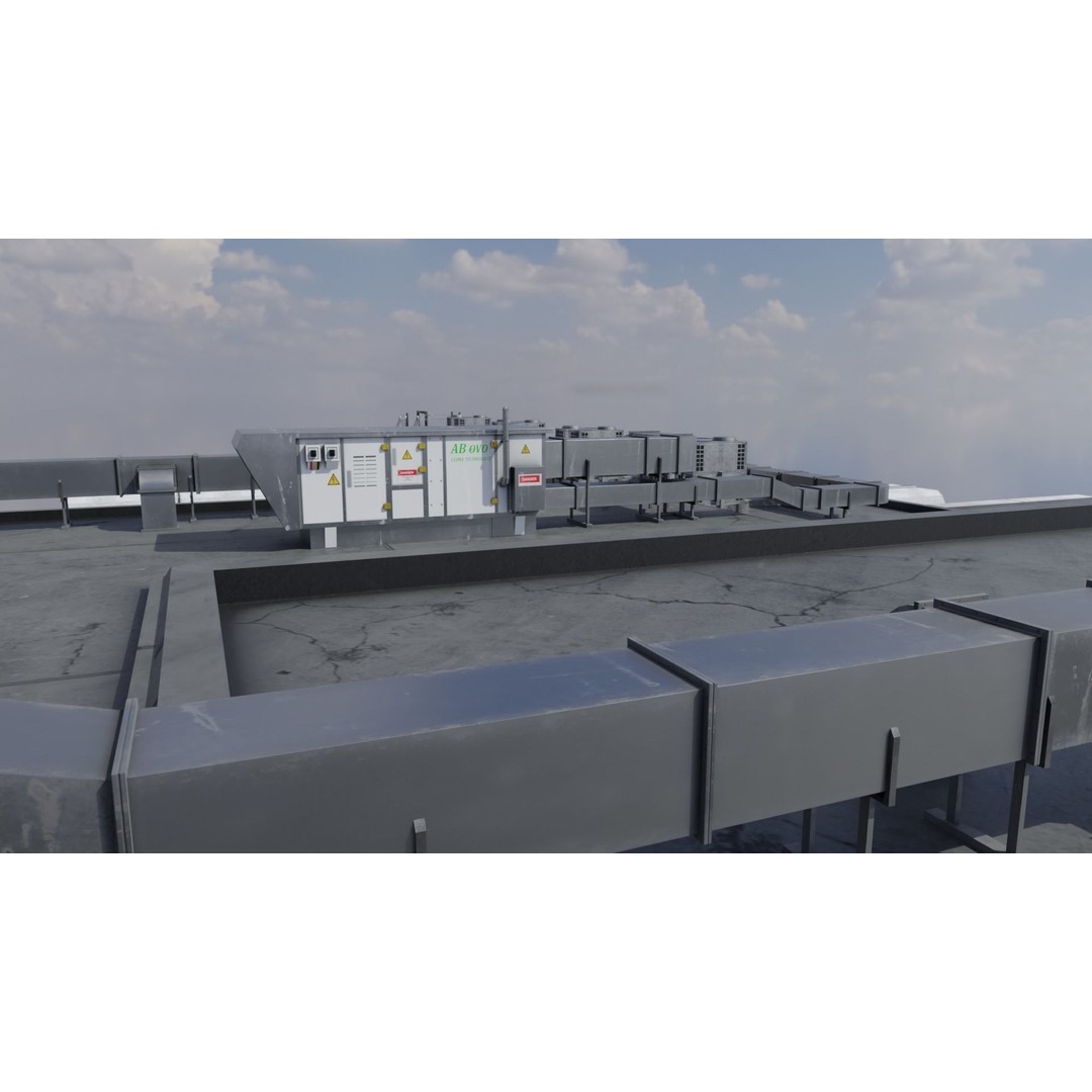 Laboratory 3D Model – Low Poly Architectural Interior with PBR Textures - View 10
