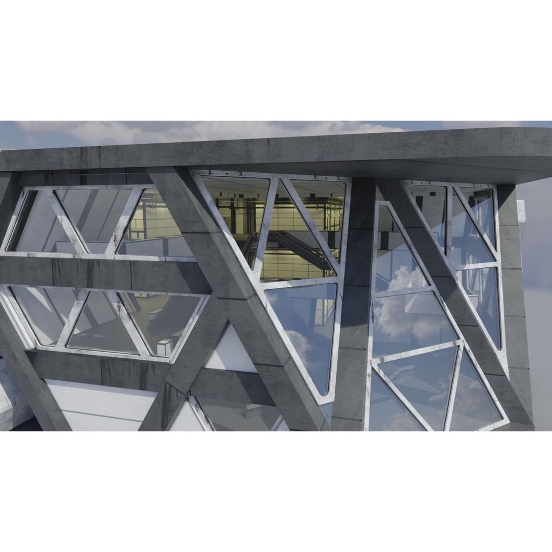 Laboratory 3D Model – Low Poly Architectural Interior with PBR Textures - View 11