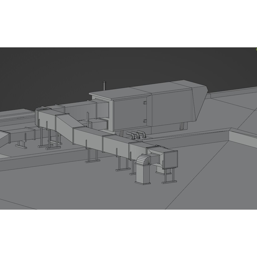 Laboratory 3D Model – Low Poly Architectural Interior with PBR Textures - View 20