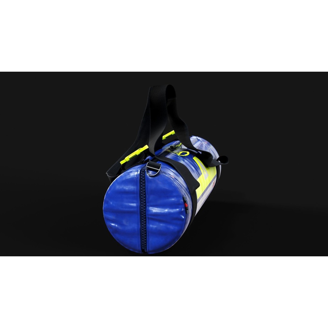 PAX Medi Oxy Bag 3D Model – Realistic Medical Equipment Bag, FBX, OBJ - View 3