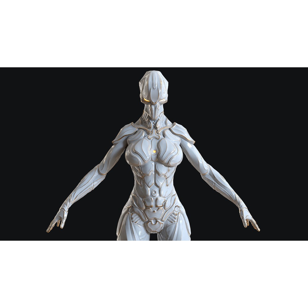 Sci-Fi Robot 3D Model – Low Poly Animated Game Asset, FBX - View 29
