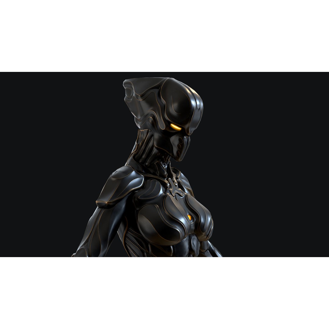 Sci-Fi Robot 3D Model – Low Poly Animated Game Asset, FBX - View 39