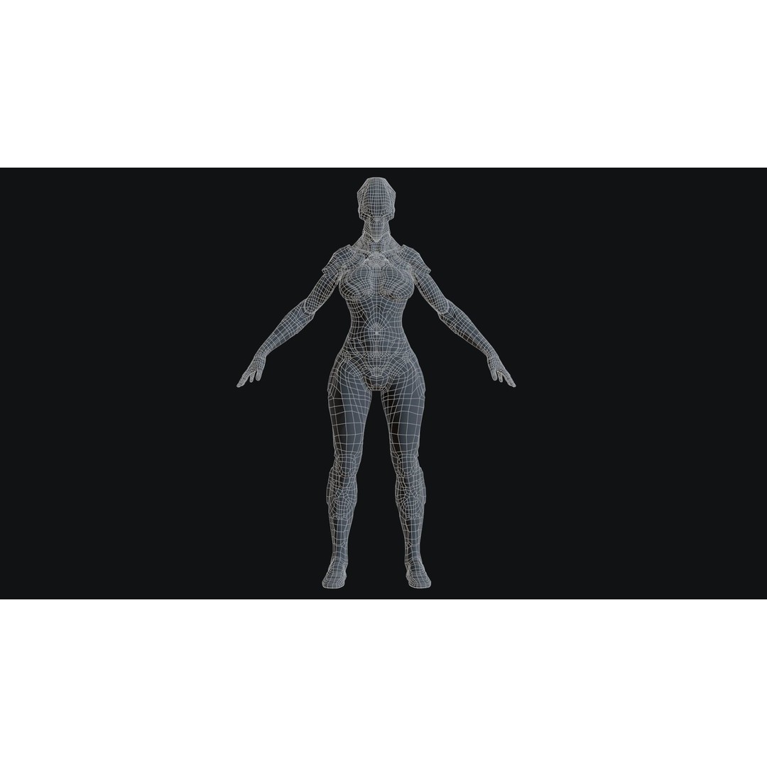 Sci-Fi Robot 3D Model – Low Poly Animated Game Asset, FBX - View 42