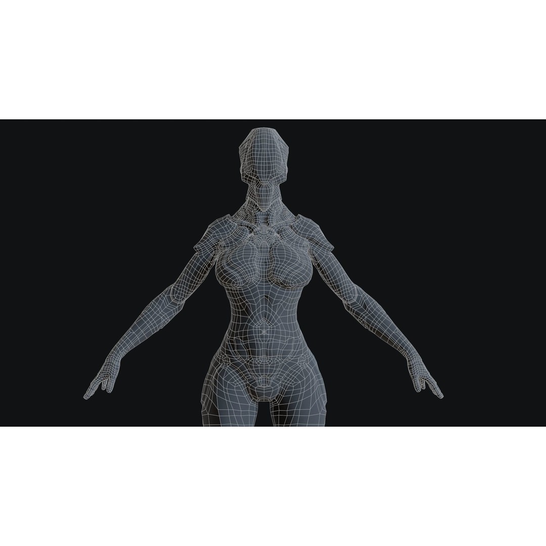 Sci-Fi Robot 3D Model – Low Poly Animated Game Asset, FBX - View 43