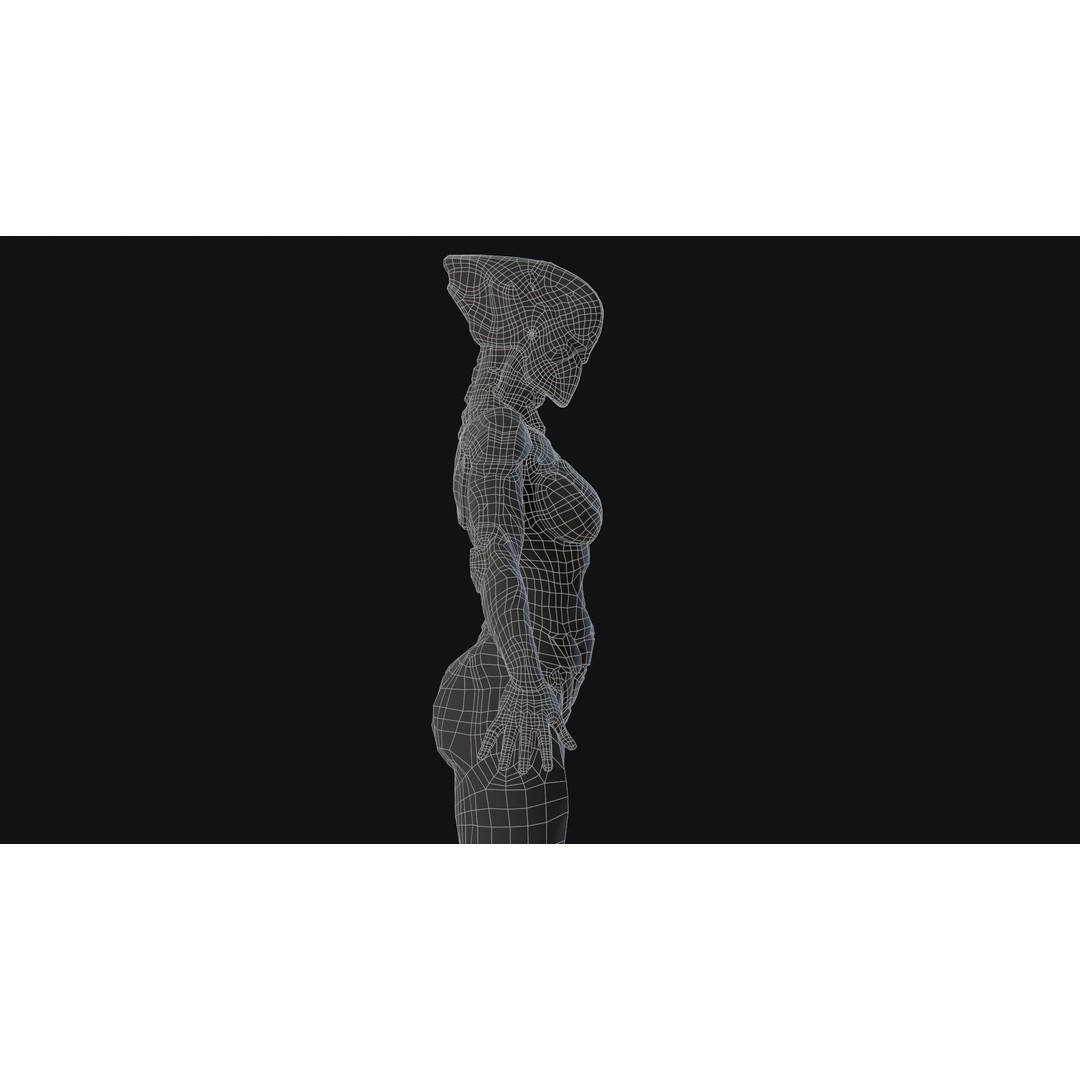 Sci-Fi Robot 3D Model – Low Poly Animated Game Asset, FBX - View 49