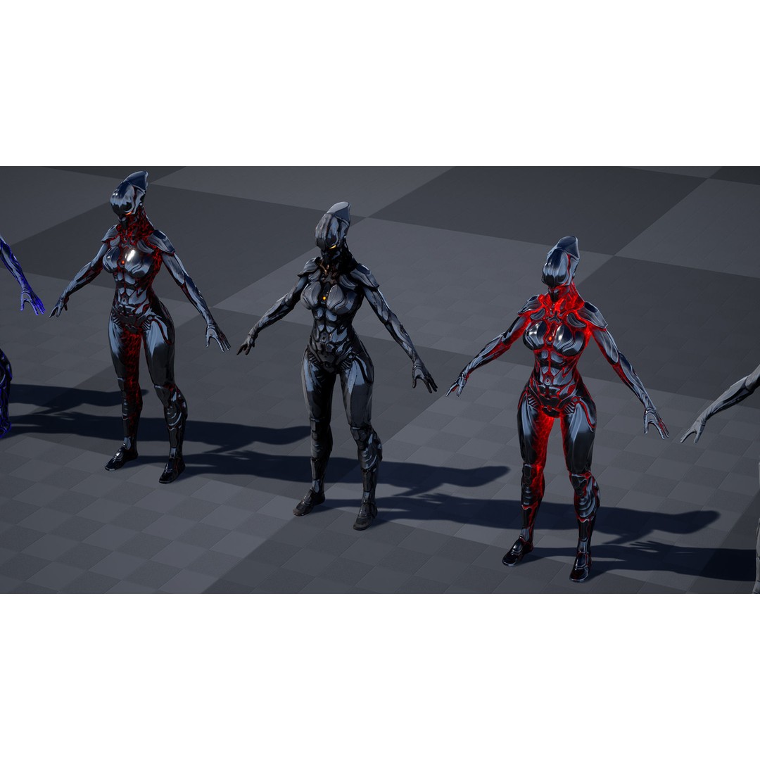 Sci-Fi Robot 3D Model – Low Poly Animated Game Asset, FBX - View 59